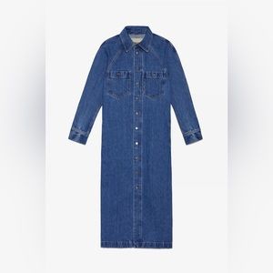 NWT - Mara Hoffman Denim Maxi Charli Dress - L